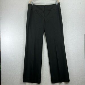 Halogen Taylor Fit Career Pants Sz 12 Dk Gray Polyester/Viscose/Spandex Like New